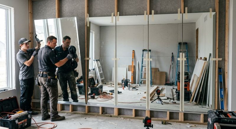 Commercial Mirror Installation in Longmont, CO