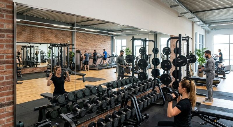 Fitness Mirror Installation in Longmont, CO