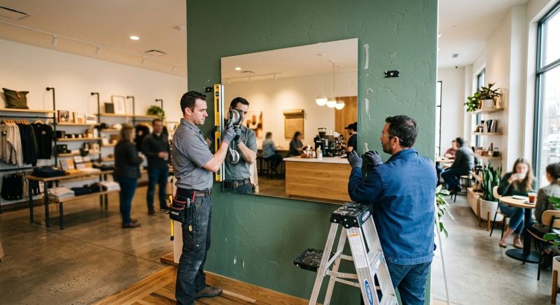 Studio Mirrors Installation in Longmont, CO