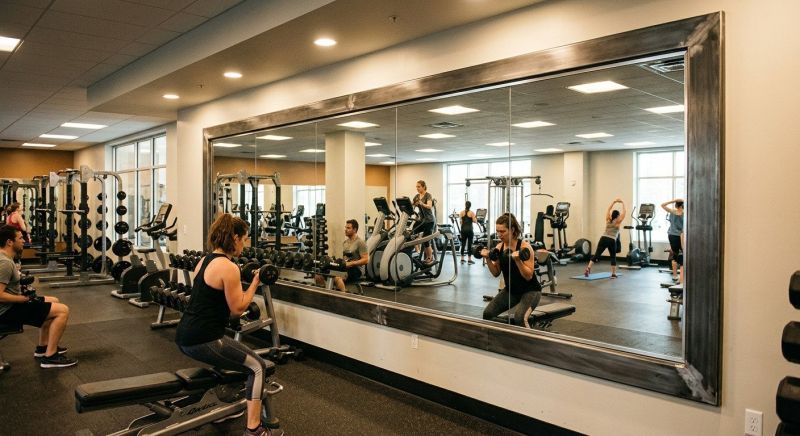 Fitness Mirror Installation in Boulder, CO